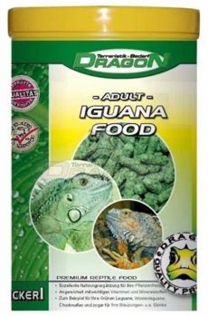 Iguana Food Adult 100g Dragon Dry Reptile Food